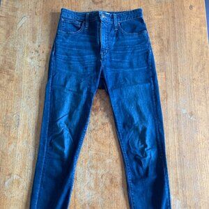 Madewell Curvy High-Rise Skinny Jeans Dark Wash Size 27